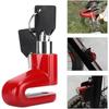 Bicycle Anti-Theft Lock Motorcycle Wheel Disc Brake Lock Padlock with 2 Keys for Mountain Bike Electric Scooter Motorcycle