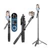 Good Quality Selfie Stick Tripod, All In One Extendable Phone Tripod Stand with Wireless Remote 360 Rotation for iPhone
