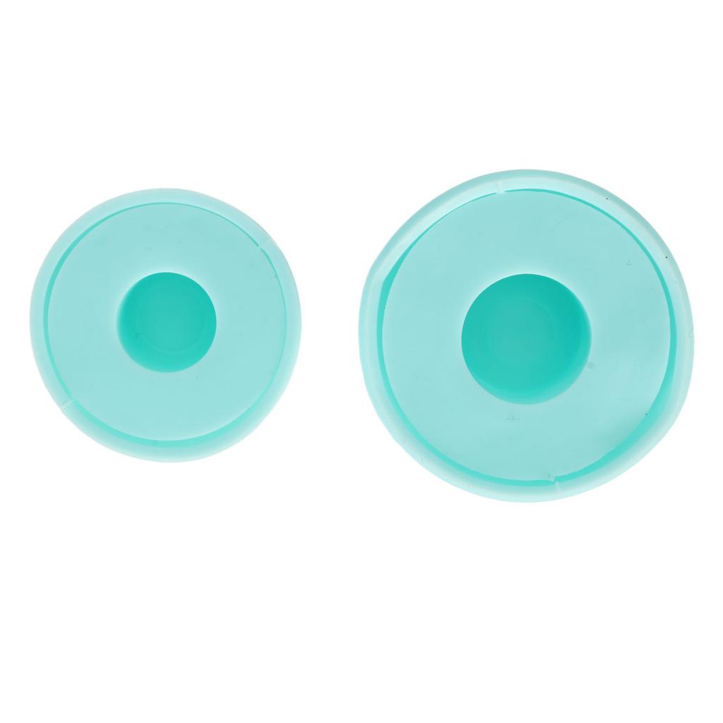 40Pcs Hair Rollers Safe Heatless Two Size Portable Soft Silicone Wave Former for Women Girl