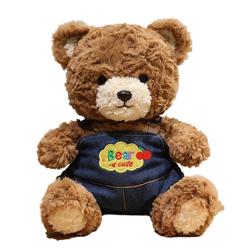 25/35cm Neuer Simulations-Festtagshut Teddybär Stofftier Plüschtier Cartoon Anime Niedliches Geschenk für Kindergeburtstag Lustige Puppe