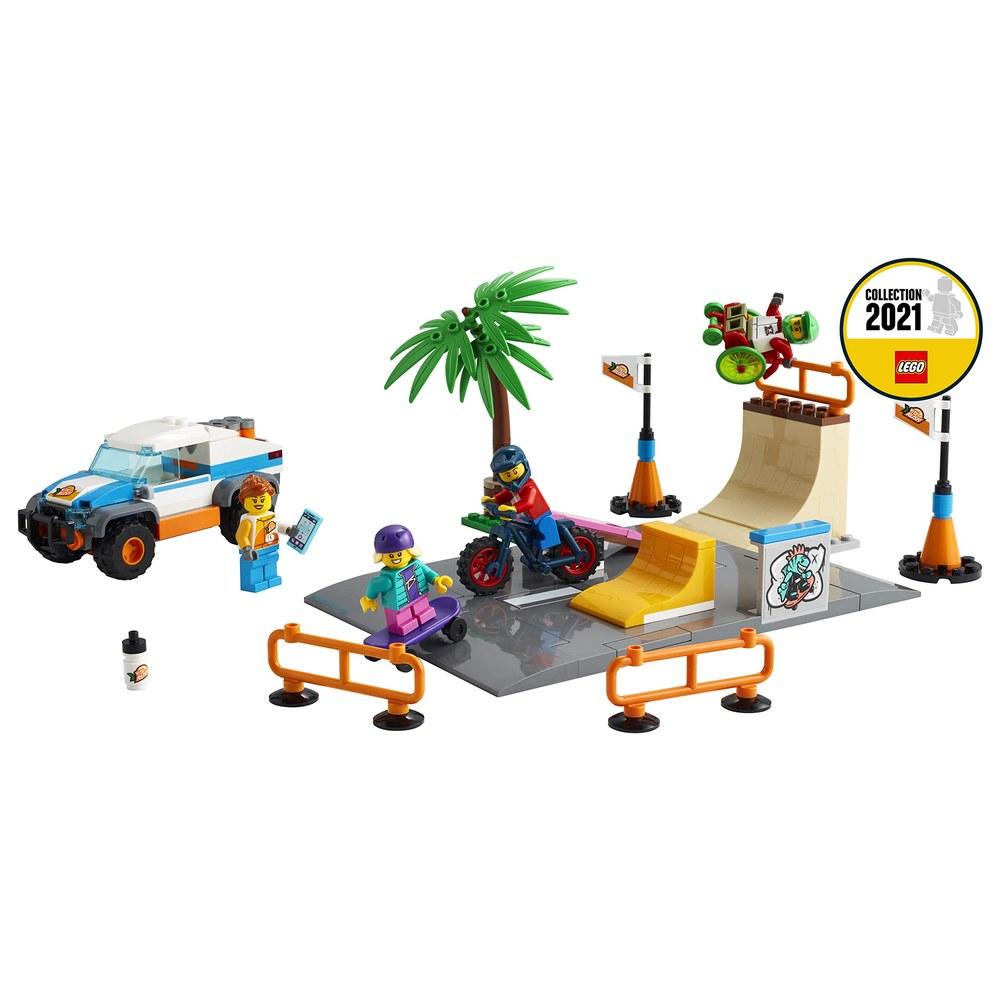 LEGO City Skate Park with Road Plate 60290