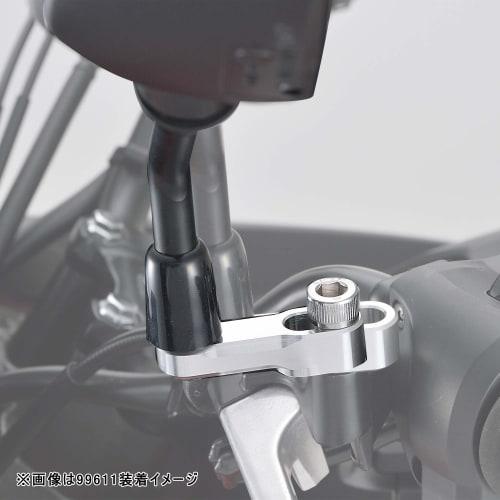 Motocyklové zrcátko Daytona Stay 1 kus na každé straně 10 mm šroub vpřed/vzad součástí Offsetový držák 35-45 mm Černá 99613