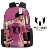 Football Schoolbag Surrounding Primary And Secondary School Students Backpack Miami International Player Backpack Single-Layer Bag