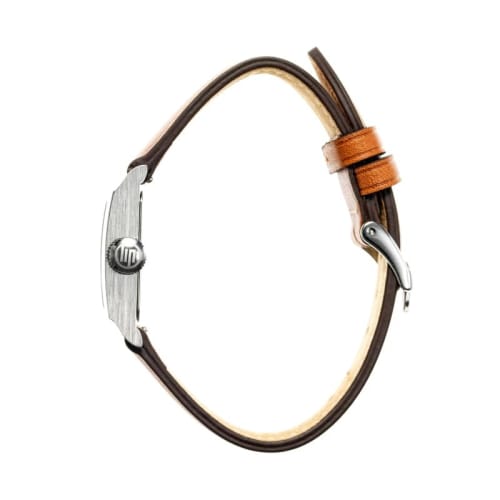 Authorized LIP Watch Women's Watch 671620 Churchill C18 Silver Brown Leather