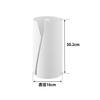 Yamazaki Tower Kitchen Paper Holder, Vertical Type, Large, White, 16cm W X 16cm D X 30.2cm H, One-Hand Cut, Fits Large Paper Sizes, Model 10041