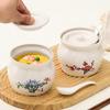 Ru Han Ceramic Double Boiler Stew Pot Set