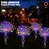 Solar Firework Light,Firefly Light,Solar Jellyfish Light Lawn 8Mode For Garden Patio Walkway Pathway Party Wedding Decor