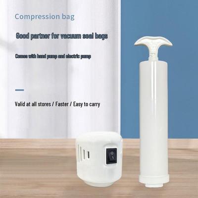 Universal Vacuum Storage Compression Bag with Manual Pump for Clothes