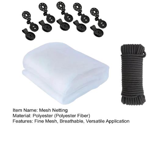 Garden Mesh Netting Plant Insect Barrier Cover Mosquito Net Fine Mesh Insect Netting for Raised Beds Greenhouse Patio