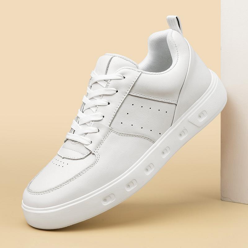 Genuine Leather Mens Casual Shoes Four Seasons Skateboard Footwear Non-slip Male Outdoor Sports Shoes Tenis Masculino Sneakers