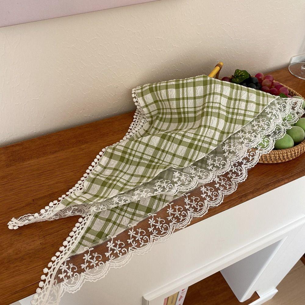 Lattice Triangle Bandana Turban Triangle Scarf Vintage Lace Hair Scarf  Ladies