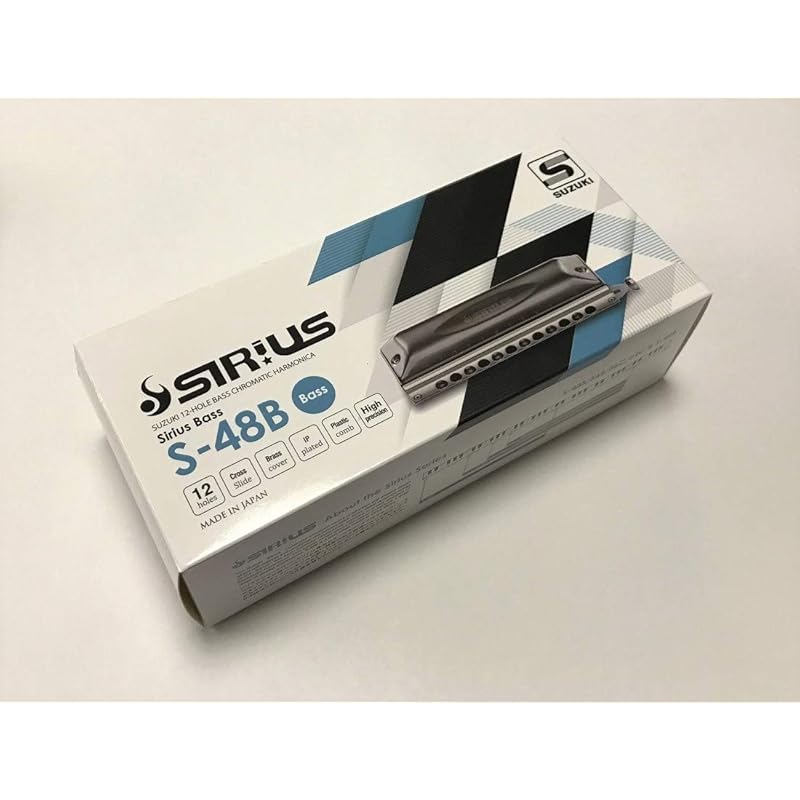 Basová chromatická harmonika SUZUKI Suzuki Sirius řady S-48B