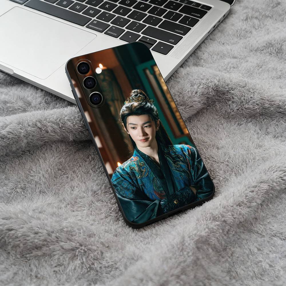 

Actor -C-Chen Zheyuan Black Soft Silicone Phone Case for Samsung Galaxy A73, A71, A72, A70, A53, A52, A51 Samsung a70