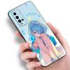 Blue Archive Game Black Silicone Phone Case For Xiaomi Redmi 7A 8A 9A 10A 11A 9C 10C 12C 13C 11 Prime A1 A2 + 12 4G Note 9T 12R