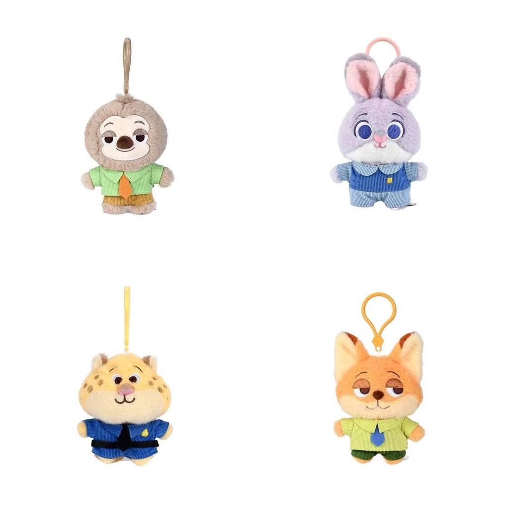 Rozkošná plyšová klíčenka Disney Zootopia Judy Hopps a Nick Wilde pro fanoušky