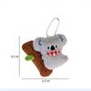 Cute Koala Plush Keychain Mini Stuffed Animal Pendant Soft Doll Ornament For Backpack Bag Decor Birthday Party Gifts