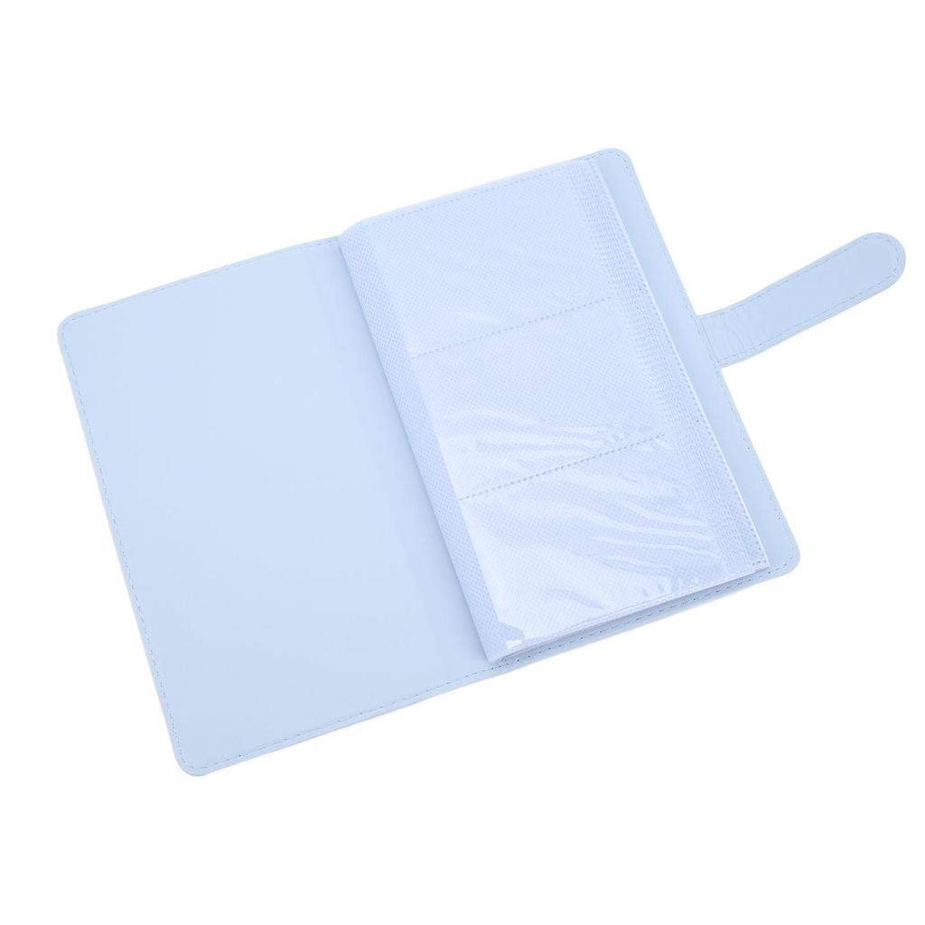 3 Inch 108 S Photo Album PU Leather Photo Album for Movie Tickets Business Cards
