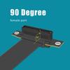 GLOTRENDS 100mm PCIe X4 Riser Cable for Sound and More 4.0 - M.2, WiFi, Firewire, USB, Cards,