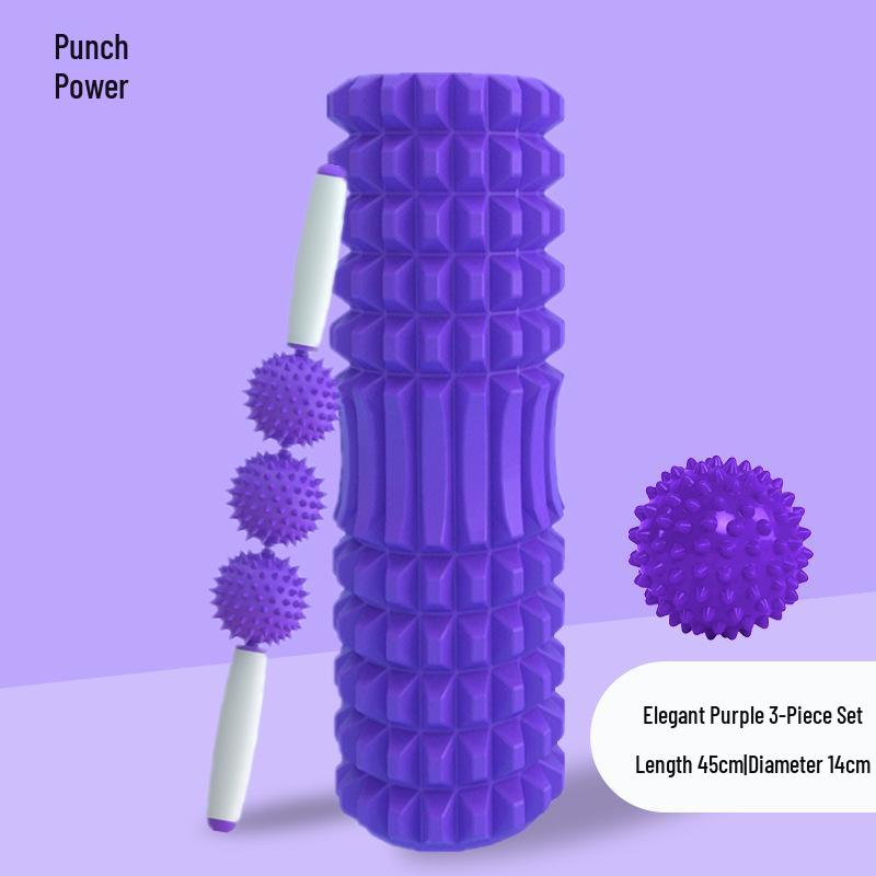 Spiky Crescent Foam Roller & Massager for Calves and Muscles
