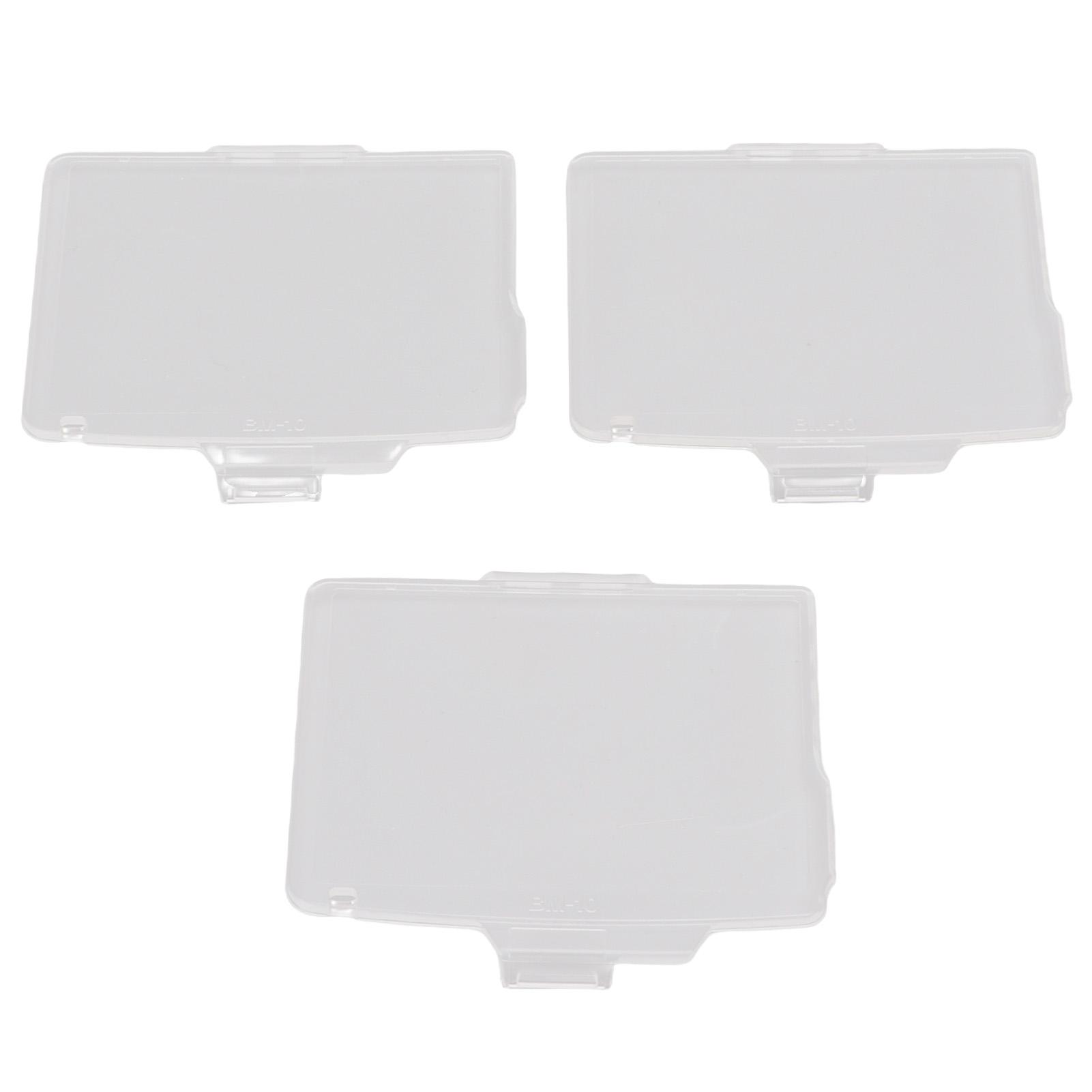 

3Pcs Camera LCD Screen Protector ABS Cover Replacement for Nikon D90 DSLR BM‑10 Accessories
