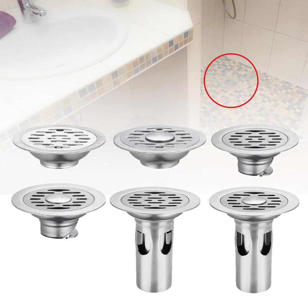 Floor Drain Sewer Core 10cm Underground Effective Odor Resistant Pool Water Outlet Shower Strainer Cover for Basement Devices