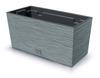 Vaso de flor longo FURU DFC400 com inserção | Concreto