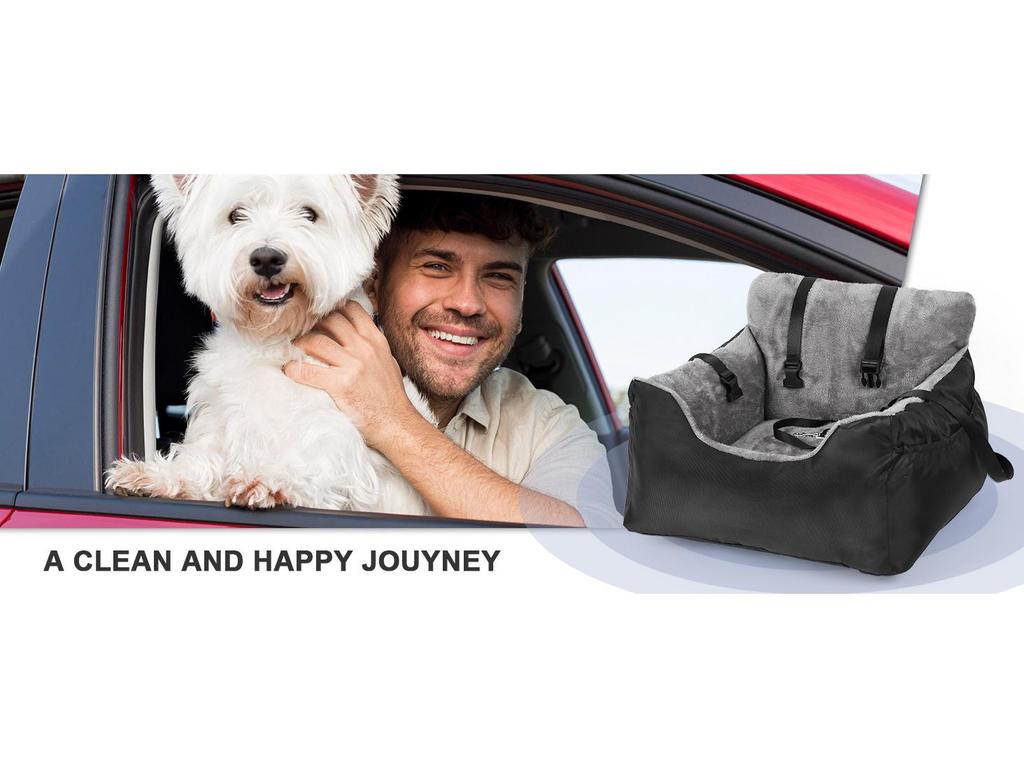 Pet Car Seat Cover & Dog Bed for Small/Medium Dogs - Outdoor, Front Seat, In Stock