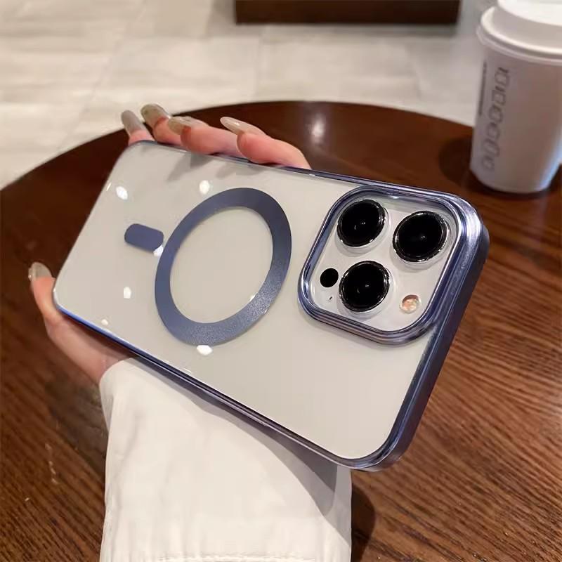 Applicable To Apple 15 Matte PC Phone Case 14 Magnetic Wireless Charging 13 Simple and Atmospheric 12 Advanced Anti Fall Protection Case