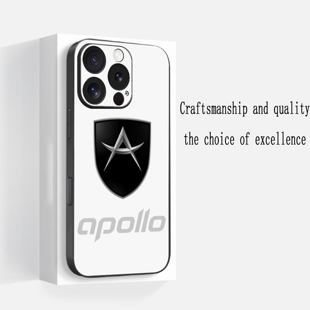 

Apollo IE Automobil cool sports car Phone Case For iPhone 17 16 e 15 14 13 12 Plus Mini Pro Max Soft black Shockproof Cover iPhone 13 Pro Max