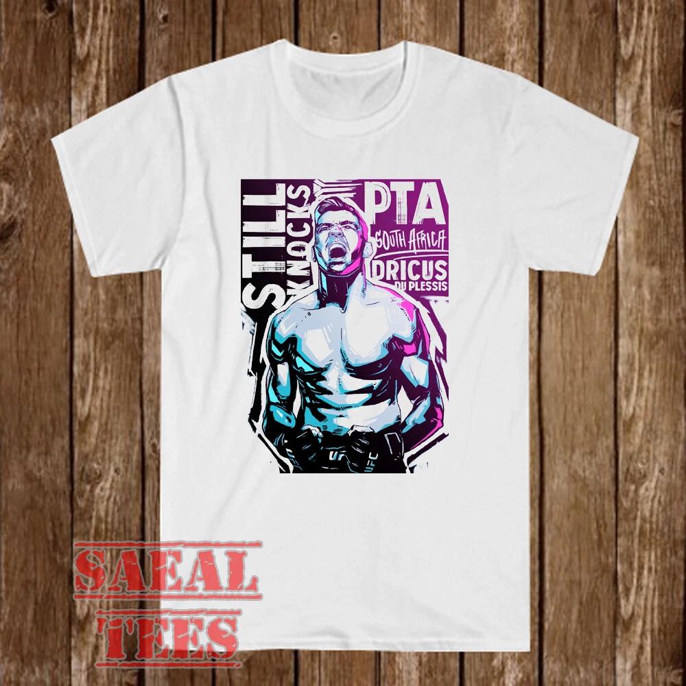 Dricus Du Plessis MMA Fighter Champion Men s White Size S-5XL M