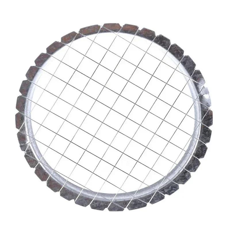 

Новые кухонные приспособления для резки Яйцерезка из нержавеющей стали Овощерезка для фруктов Картофель Салаты Резак для нарезки кубиками Сыр Устройство портативное