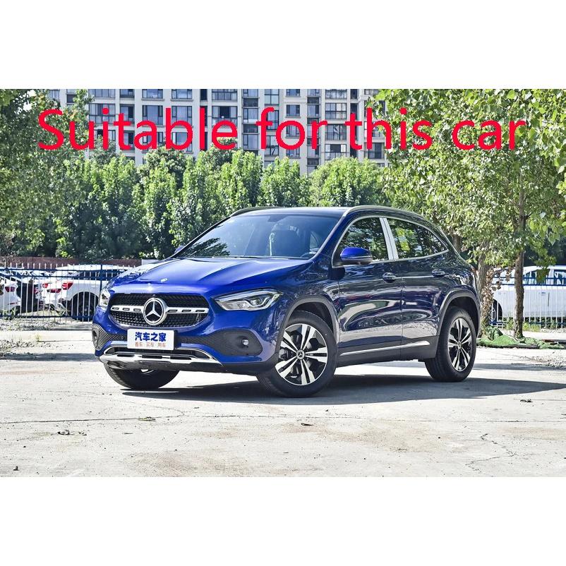 For Mercedes-Benz GLA-Class H247 GLA200 220 250   Car Accessories Carbon Fiber Style Door Handle Cover Trim Molding