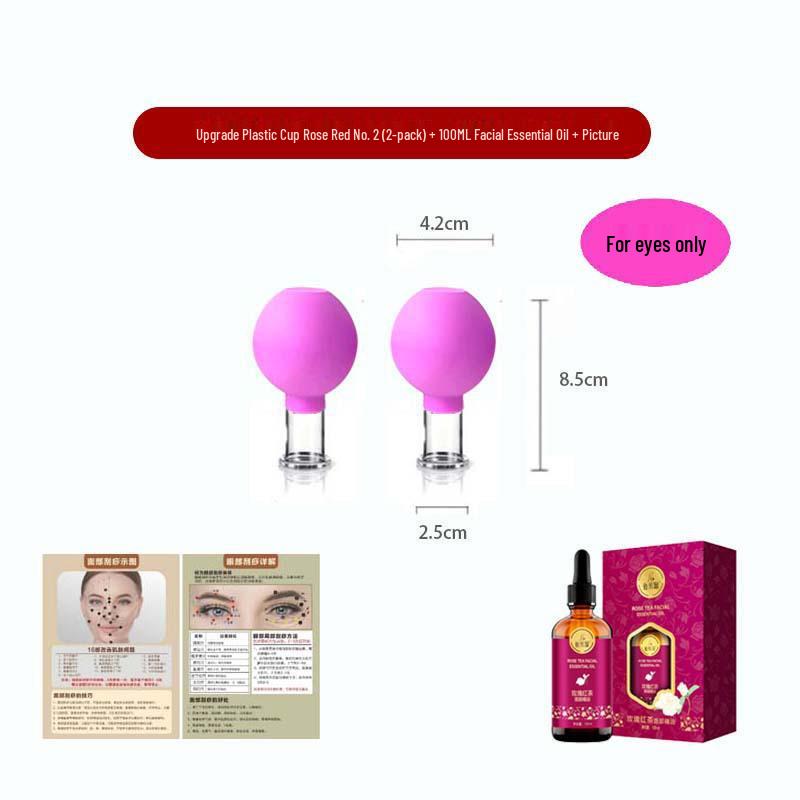 Enhanced Silicone Facial Cupping Set for Skin Lifting and Beauty