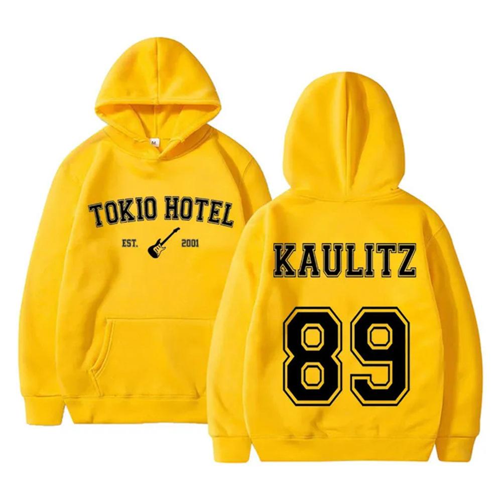 German rock band Tokyo Hotel Kaulitz 89 back printed hoodie for men and women retro oversized sports shirt for men and women Got