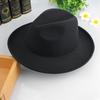 Wool Top Hat Women'S Autumn And Winter Extended Brim Hat French Retro Warm Jazz Hat Manufacturer