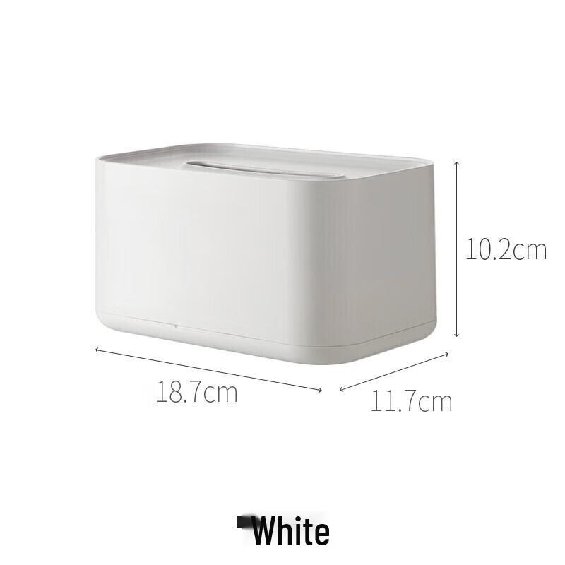 Desktop Multi-functional Plastic Tissue Box
