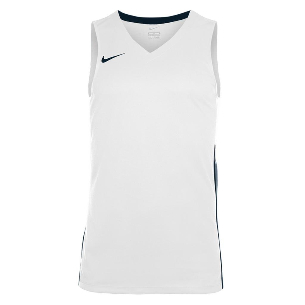 Nike Maglia da basket da uomo a V a maniche corte per squadra