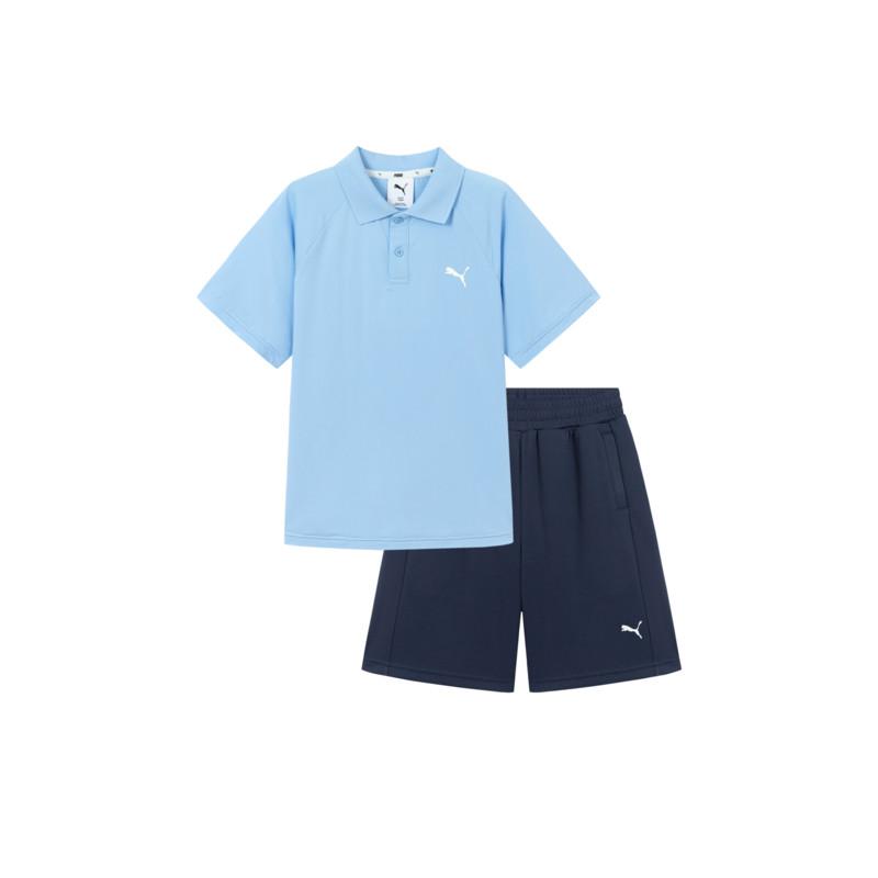 PUMA Kids Casual Sportswear Polo Collar Thin 353226119207-00388 110