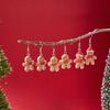 Christmas Wear Bowknot Xmas Hat Resin Gingerbread Drop Earrings Set Lovely Biscuit Earring Holiday Jewelry Gift For Women Men