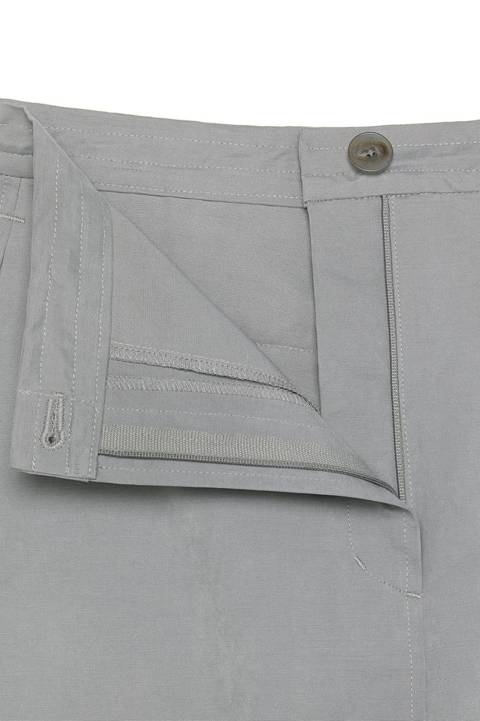 Current Cargo Detail Long Skirt [Grey]