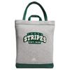 New Adidas Cotton Blended With Recycled Polyester Tote Bag Shopping Bag Handbag Unisex Medium Heather Gray & Green JF6256