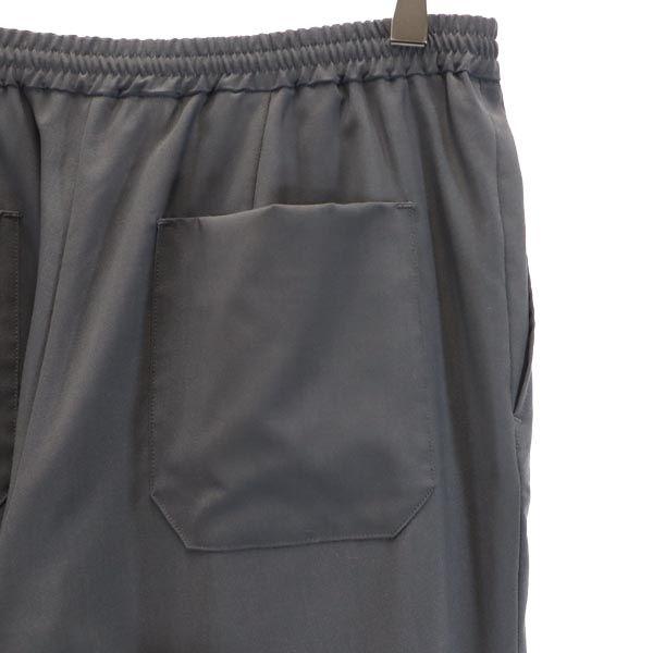 DIGAWEL made in Japan Wool pants 3 gray Waist rubber Men's Used