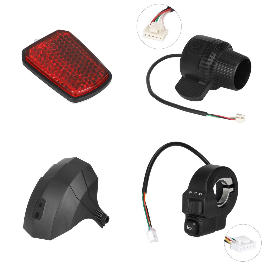 Do Kukirin G2 G4 Akcesorium do Tylnego Światła Do Hulajnogi Elektrycznej LED Tylna Lampa Bezpieczeństwo