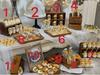 Mori-Style Solid Wood Dessert Stand Set - 11 Pieces for Weddings, Engagements, Banquets, or Coffee Breaks