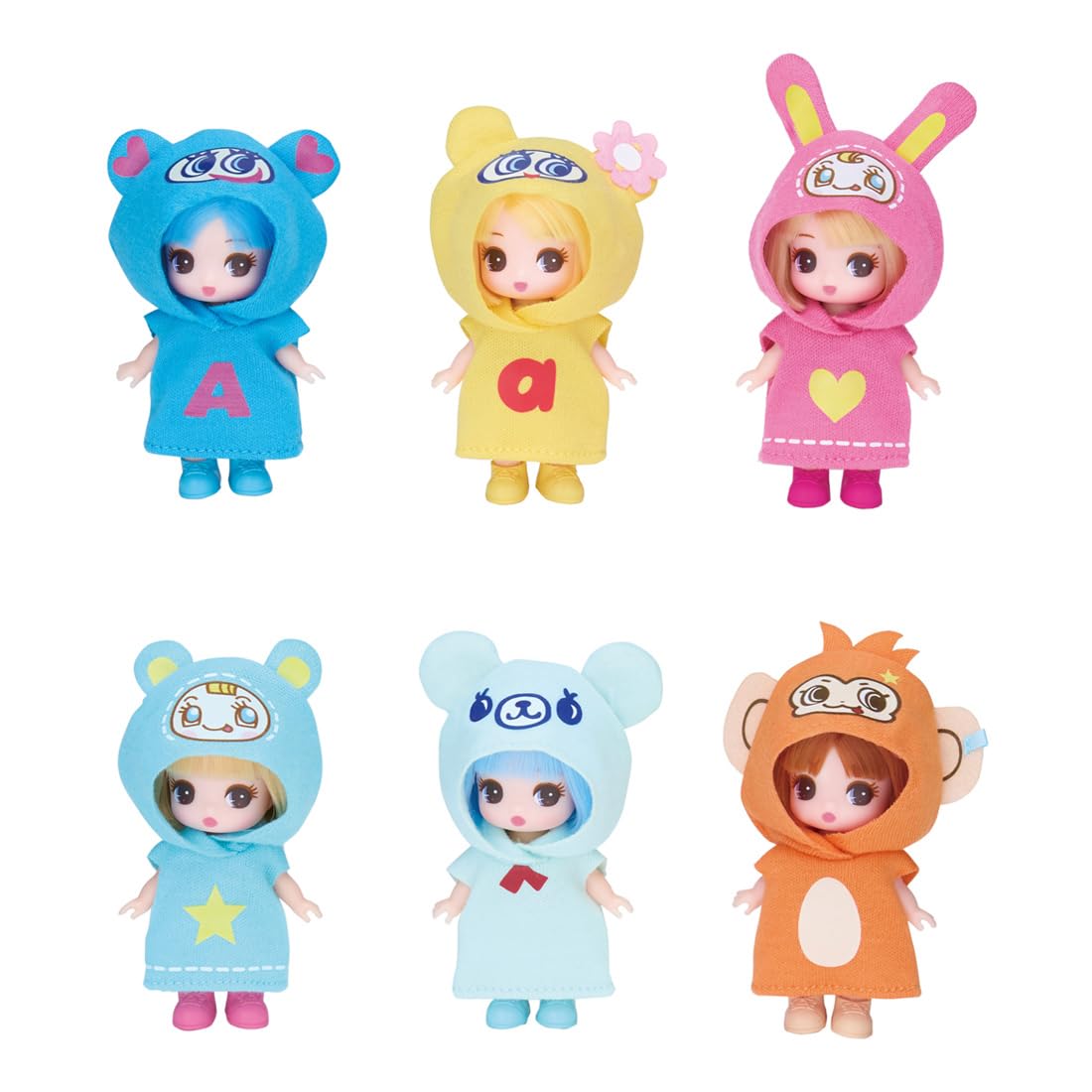 

TAKARA TOMY Licca-chan Doll Petit Licca-chan Narumiya Characters Collection Dress-Up Pretend Play Toy for Ages 3 and Up