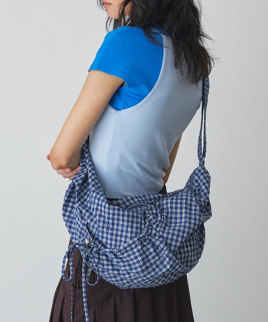 Fennec Lassie Bag - Check Blue