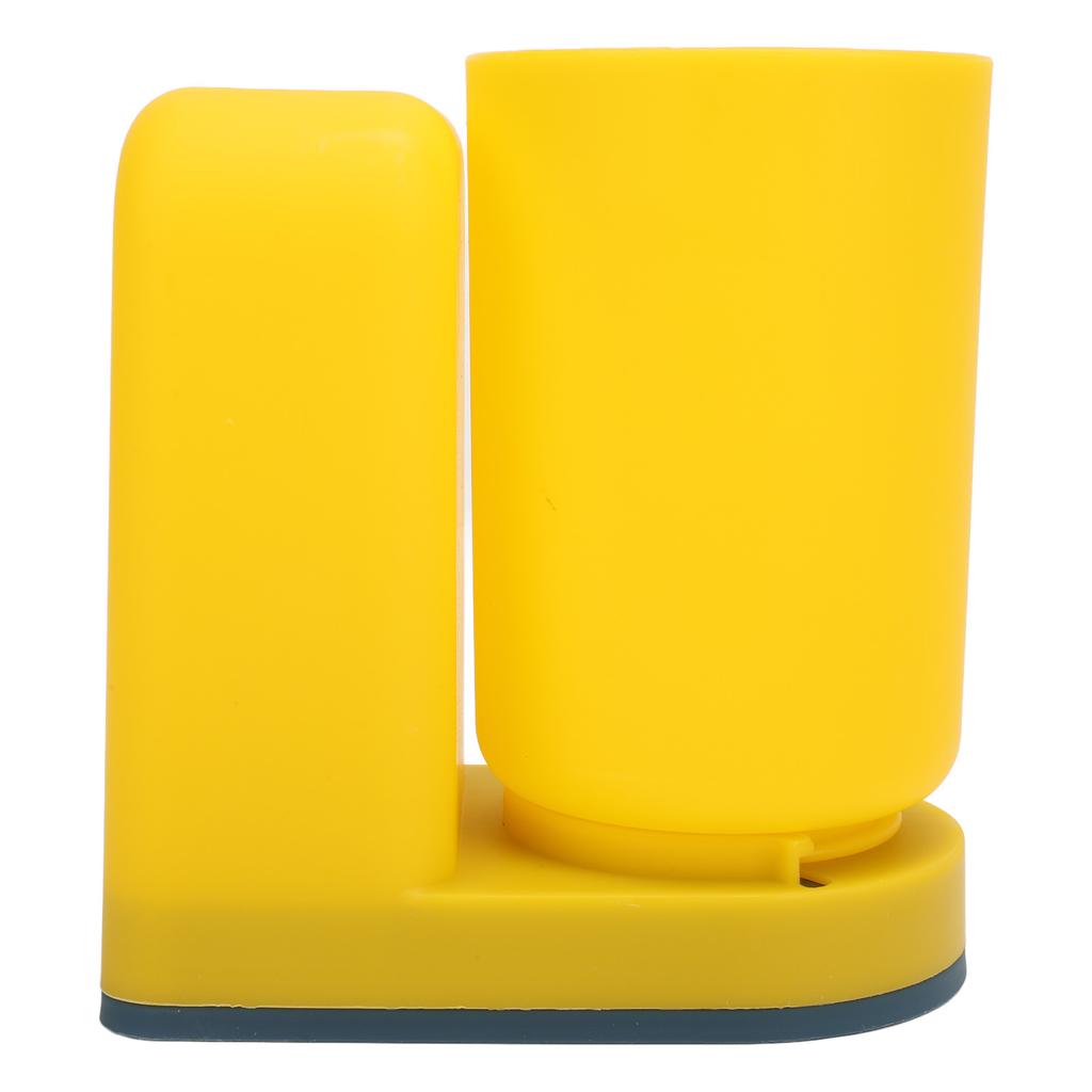 Toothbrush Cup Holder Multipurpose Modern Simple Design Space Saving Wall Mounted Toothbrush Holder