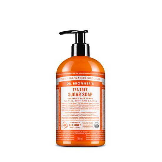 Dr. Bronner's Sugar Soap 360ml (Choose 1 of 4 types)
