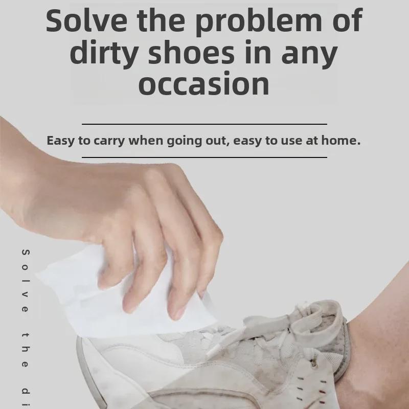 Shoe Cleaning Wipes: For White Shoes, Sneakers & Sports Shoes