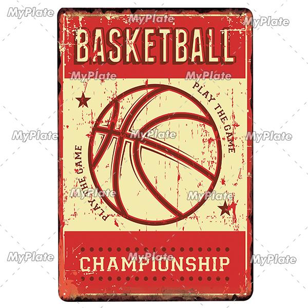 Soccer Metal Sign Vintage Plaque Tin Sign Wall Decor For Home Bar Pub Club Plate Crafts Art Poster Gift Sport Tennis Poster